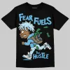 Legend Blue 11s DopeSkill T-Shirt Fear Fuels The Hustle Graphic sold by DopeSkill