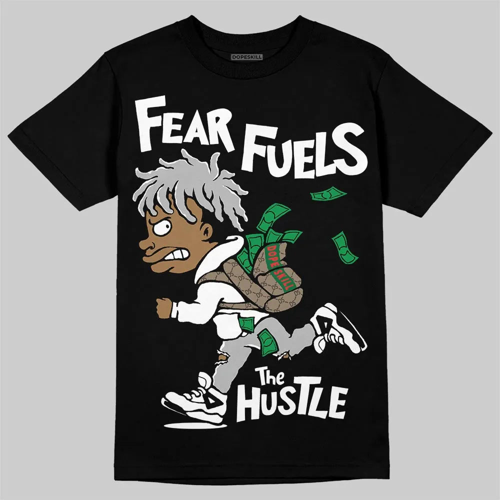 Dunk Panda White Black DopeSkill T-Shirt Fear Fuels The Hustle Graphic sold by DopeSkill