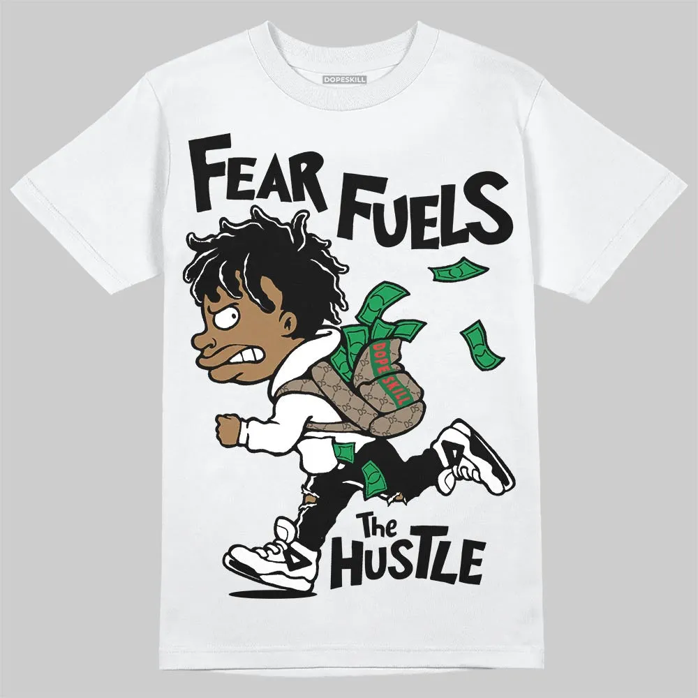 Dunk Panda White Black DopeSkill T-Shirt Fear Fuels The Hustle Graphic sold by DopeSkill product image thumbnail 2
