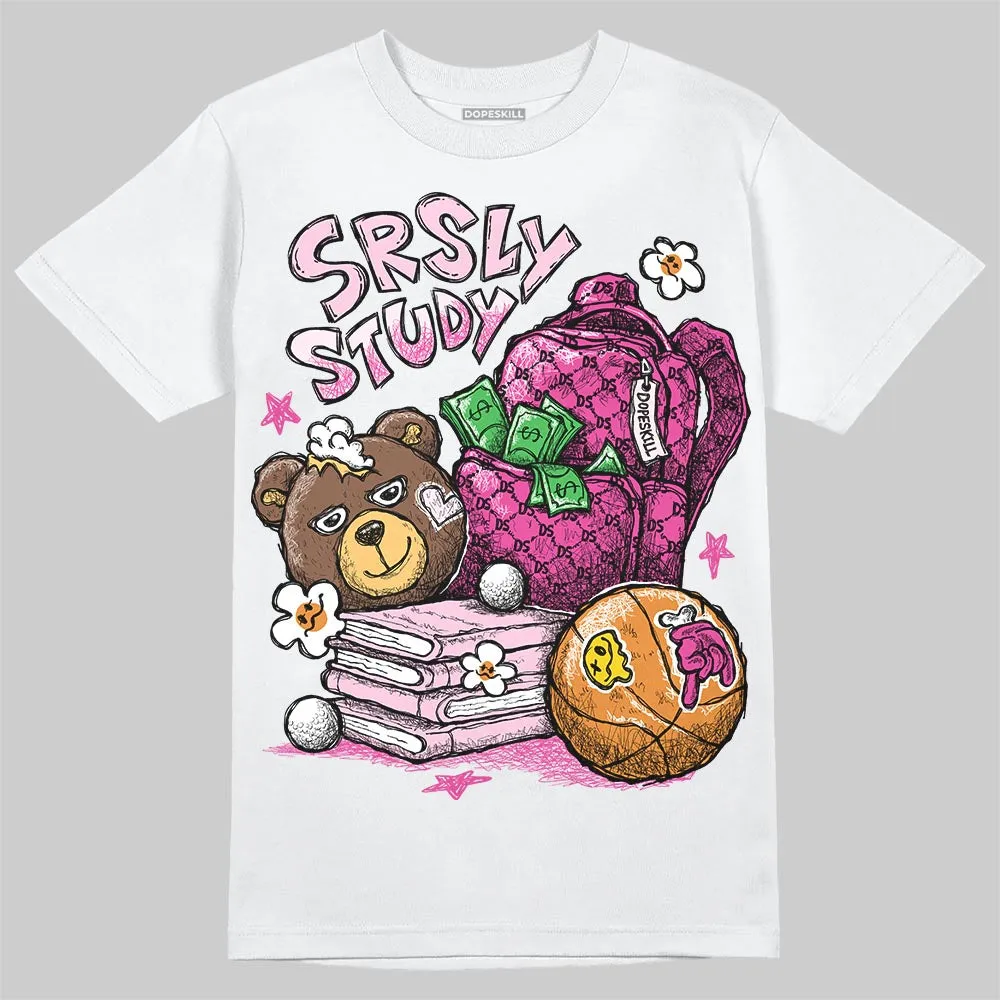 Triple Pink Dunk DopeSkill T-Shirt SRSLY Study Graphic sold by DopeSkill