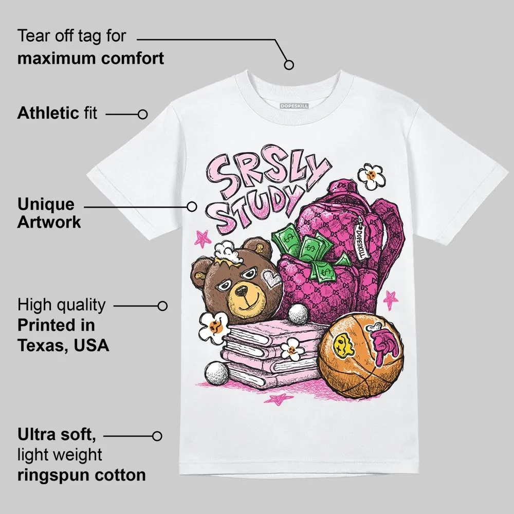 Triple Pink Dunk DopeSkill T-Shirt SRSLY Study Graphic sold by DopeSkill product image thumbnail 3