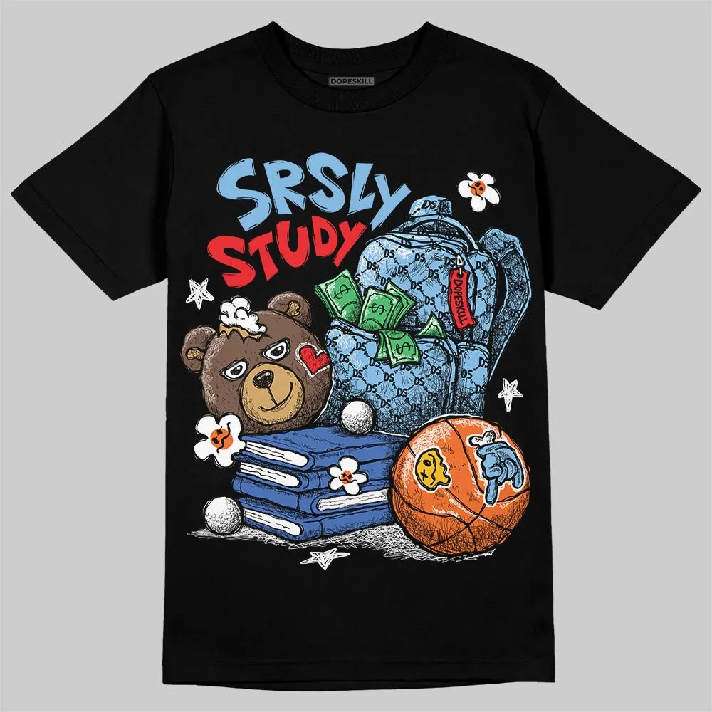 University Blue Collection DopeSkill T-Shirt SRSLY Study Graphic sold by DopeSkill product image thumbnail 2