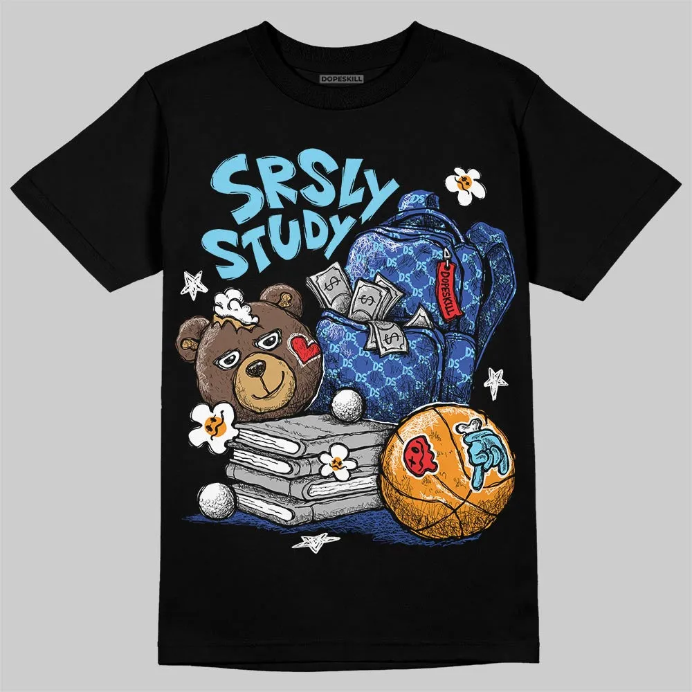 Royal Blue Collection DopeSkill T-Shirt SRSLY Study Graphic sold by DopeSkill product image thumbnail 2