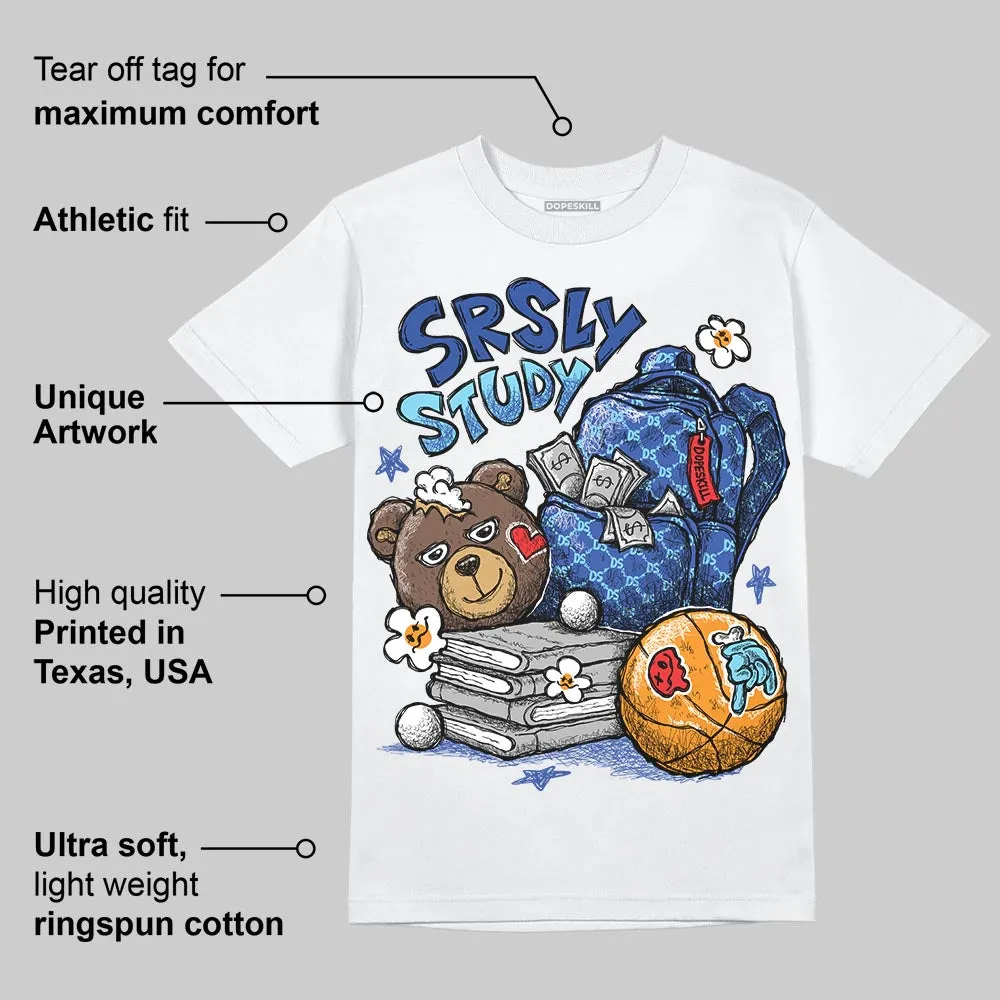 Royal Blue Collection DopeSkill T-Shirt SRSLY Study Graphic sold by DopeSkill product image thumbnail 4