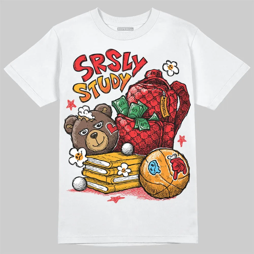 Red Collection DopeSkill T-Shirt SRSLY Study Graphic sold by DopeSkill product image thumbnail 2