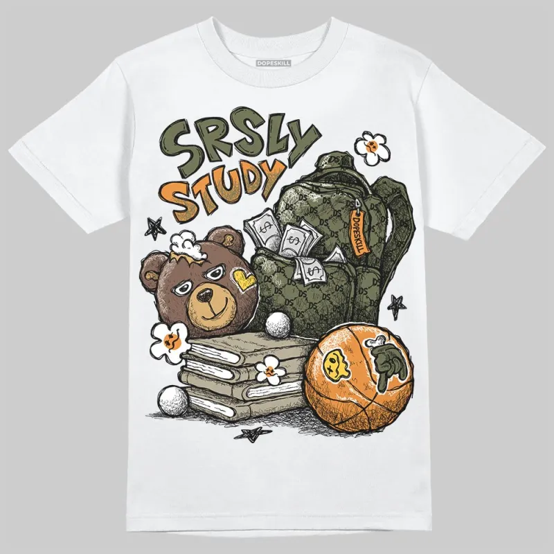 Olive Collection DopeSkill T-Shirt SRSLY Study Graphic sold by DopeSkill