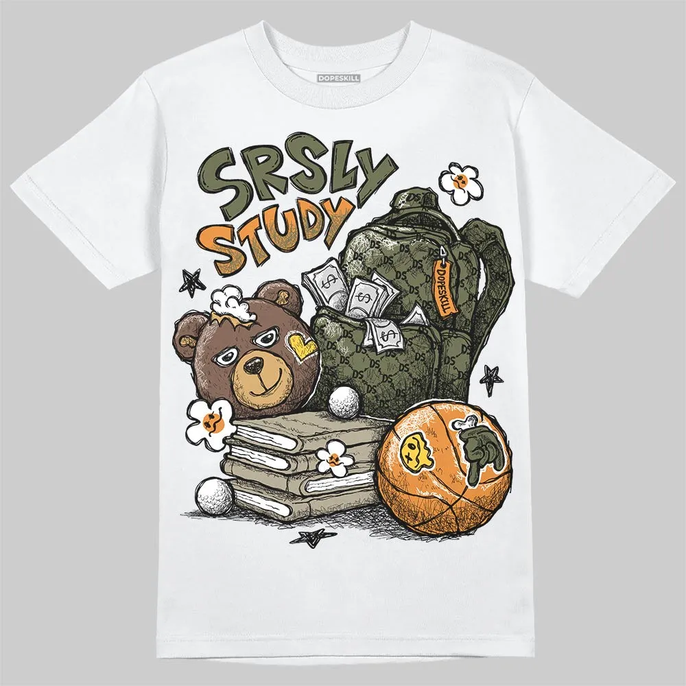 Olive Collection DopeSkill T-Shirt SRSLY Study Graphic sold by DopeSkill