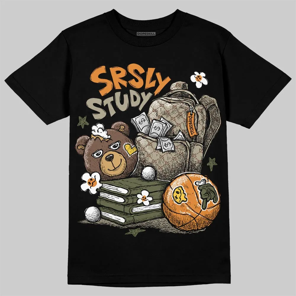 Olive Collection DopeSkill T-Shirt SRSLY Study Graphic sold by DopeSkill product image thumbnail 2