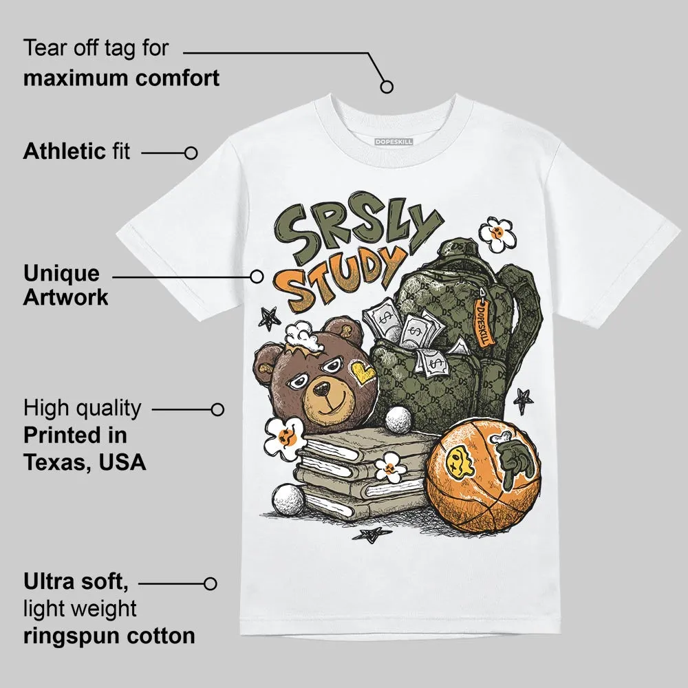 Olive Collection DopeSkill T-Shirt SRSLY Study Graphic sold by DopeSkill product image thumbnail 4
