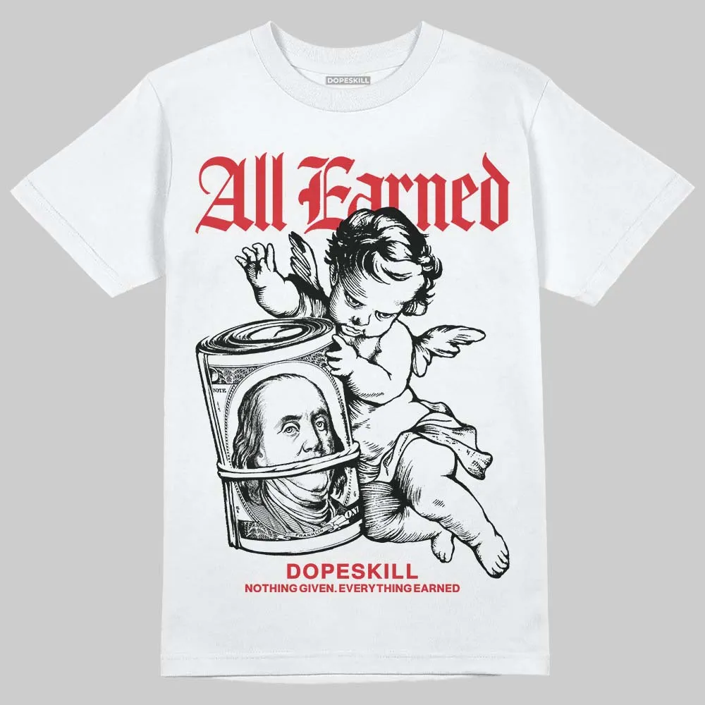 Black Metallic Reimagined 5s DopeSkill T-Shirt All Earned Graphic sold by DopeSkill product image thumbnail 2