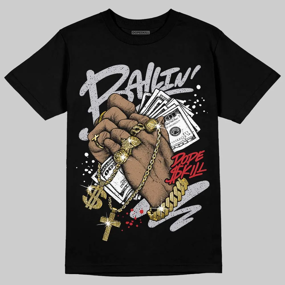 White Cement 4s DopeSkill T-Shirt Always Ballin' Graphic sold by DopeSkill product image thumbnail 2