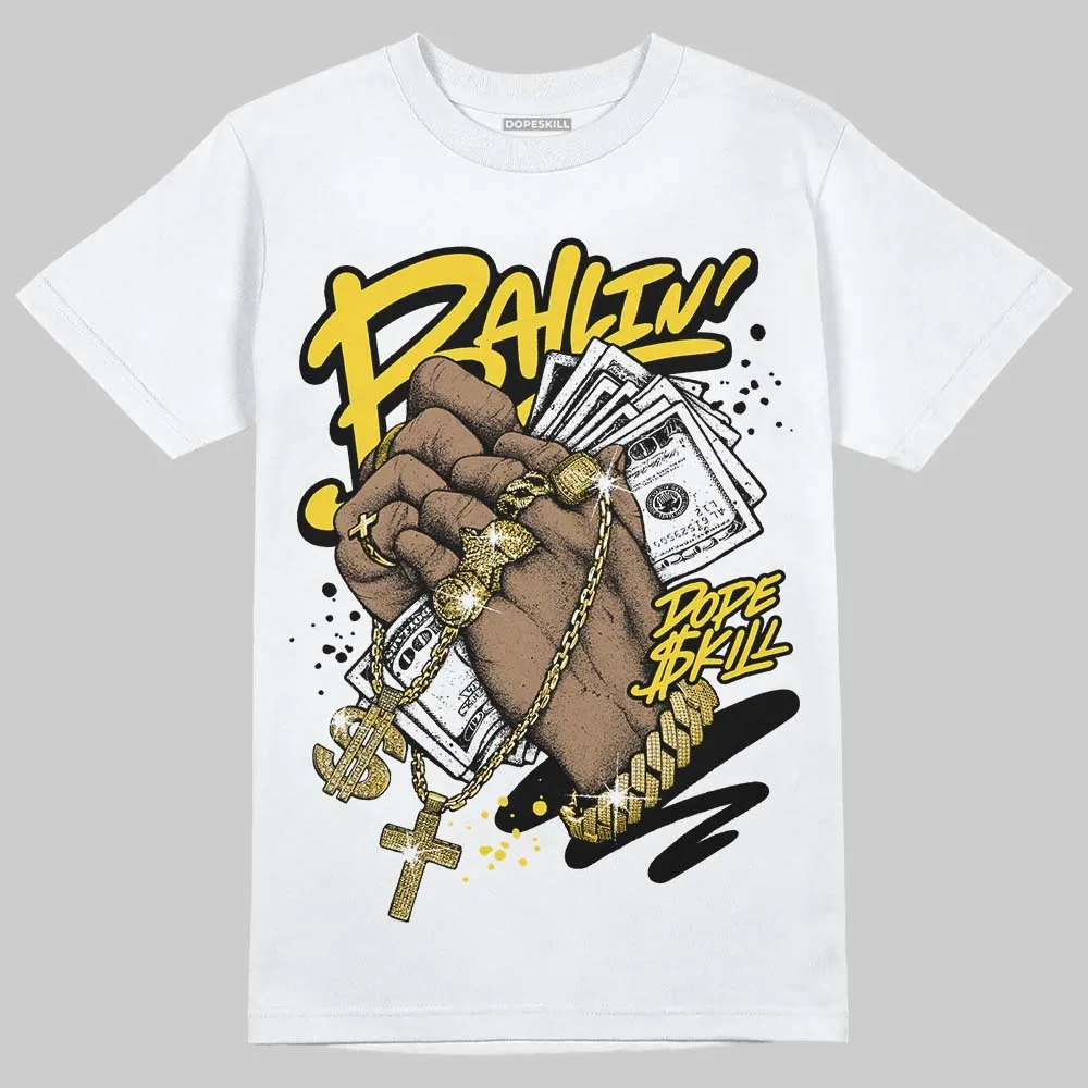 Black Tour Yellow AJ 4 Thunder DopeSkill T-Shirt Always Ballin' Graphic sold by DopeSkill product image thumbnail 2