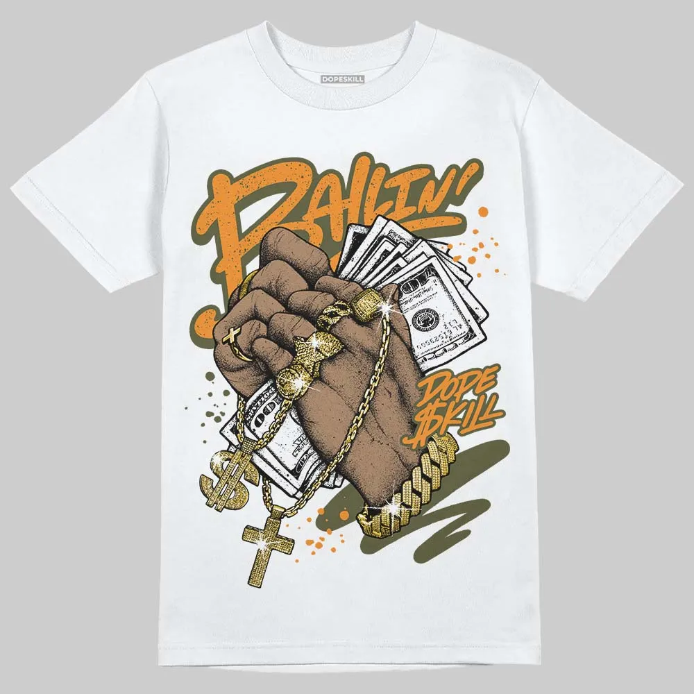 Olive 5s DopeSkill T-Shirt Always Ballin' Graphic sold by DopeSkill