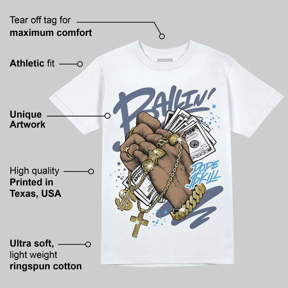 Diffused Blue 11s DopeSkill T-Shirt Always Ballin' Graphic sold by DopeSkill product image thumbnail 3