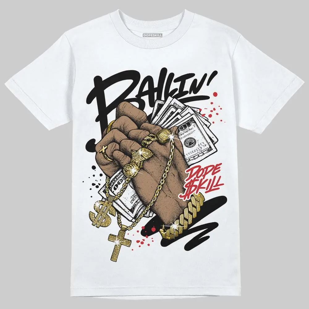 Black Metallic Reimagined 5s DopeSkill T-Shirt Always Ballin' Graphic sold by DopeSkill product image thumbnail 2