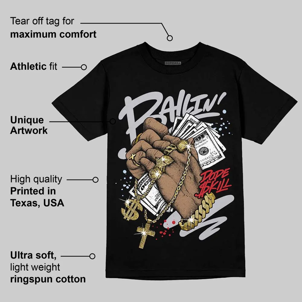 Black Metallic Reimagined 5s DopeSkill T-Shirt Always Ballin' Graphic sold by DopeSkill product image thumbnail 3