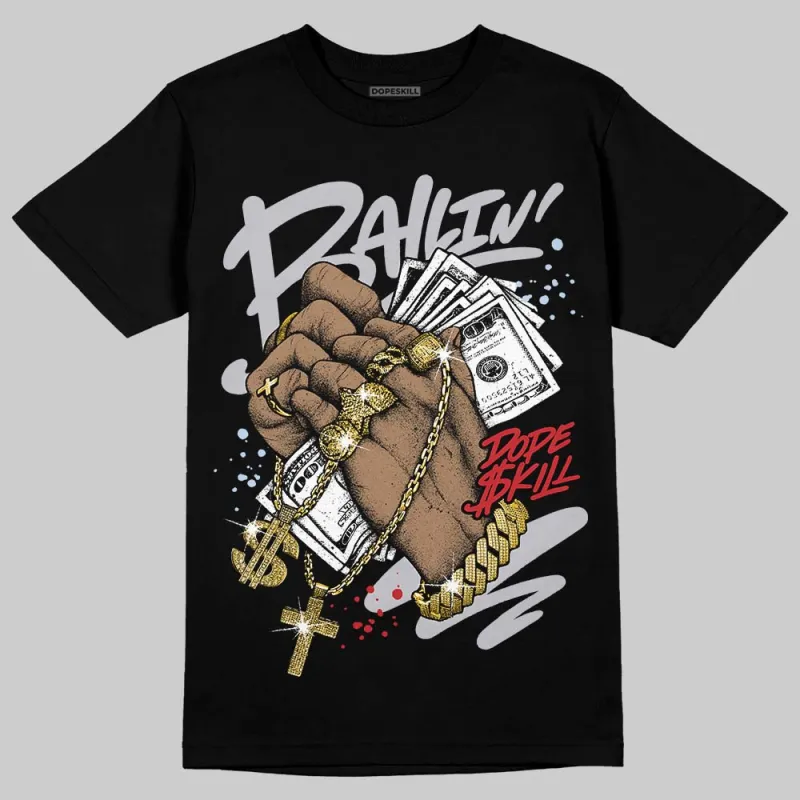 Black Metallic Reimagined 5s DopeSkill T-Shirt Always Ballin' Graphic sold by DopeSkill
