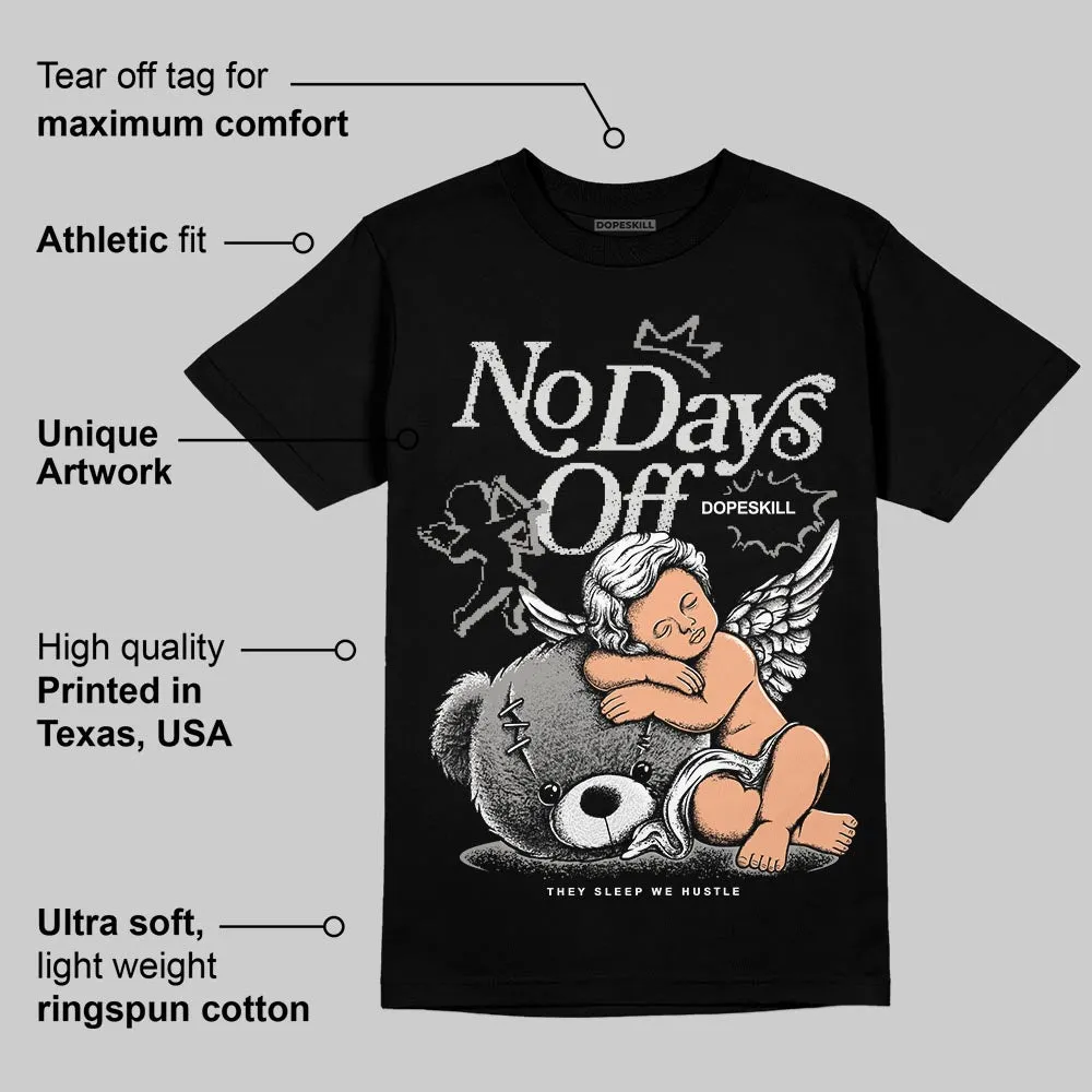 Pure Money 3s DopeSkill T-Shirt New No Days Off Graphic sold by DopeSkill product image thumbnail 3