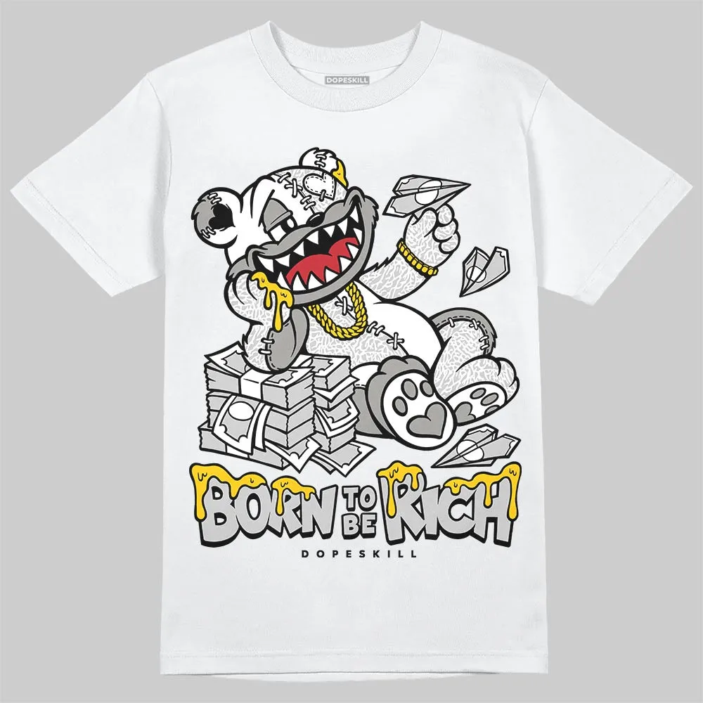 Pure Money 3s DopeSkill T-Shirt Born To Be Rich Graphic sold by DopeSkill product image thumbnail 2