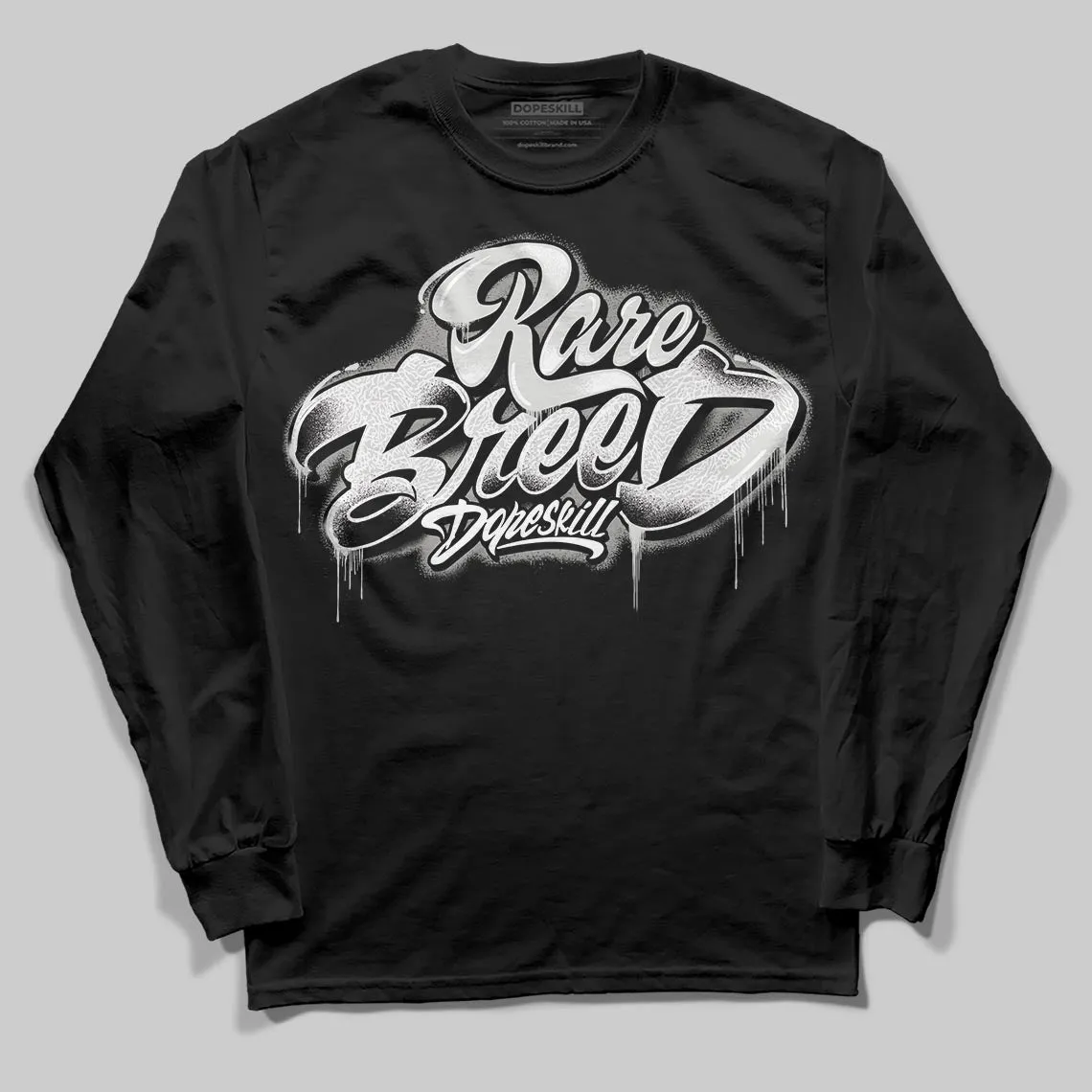 Pure Money 3s DopeSkill Long Sleeve T-Shirt Rare Breed Type Graphic sold by DopeSkill