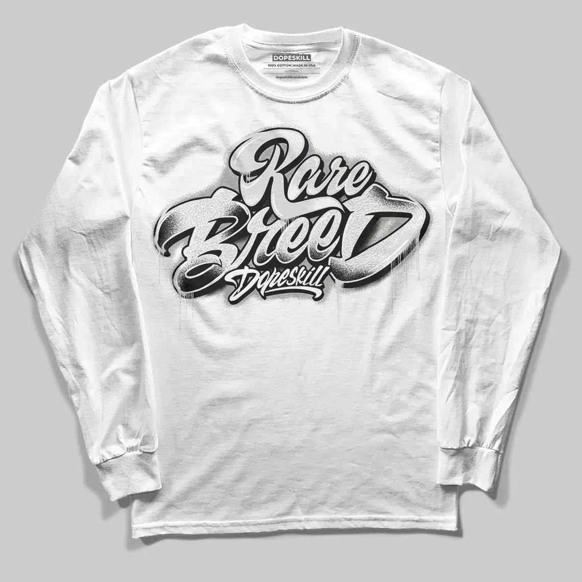 Pure Money 3s DopeSkill Long Sleeve T-Shirt Rare Breed Type Graphic sold by DopeSkill product image thumbnail 2