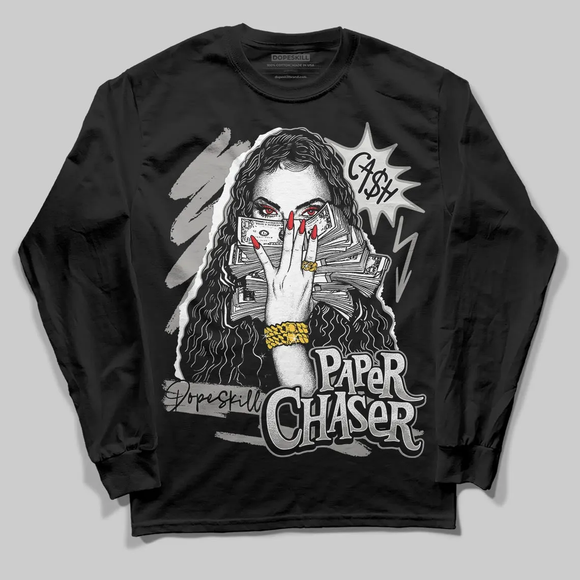 Pure Money 3s DopeSkill Long Sleeve T-Shirt NPC Graphic sold by DopeSkill