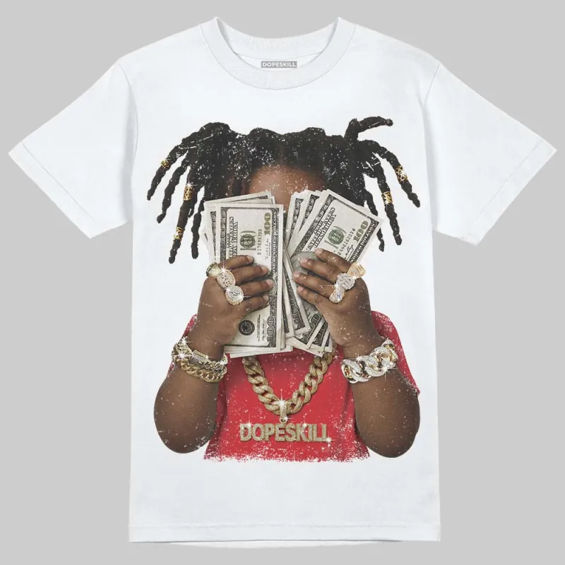 Cherry 11s DopeSkill T-Shirt Rich Youth Graphic sold by DopeSkill