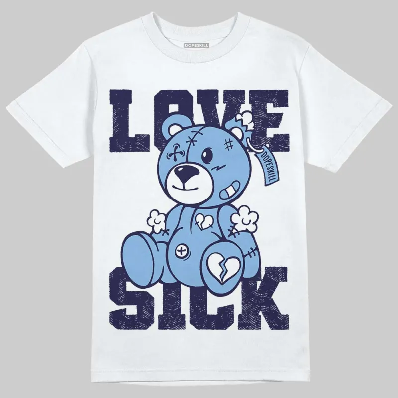 Powder Blue 9s DopeSkill T-Shirt Love Sick Graphic sold by DopeSkill