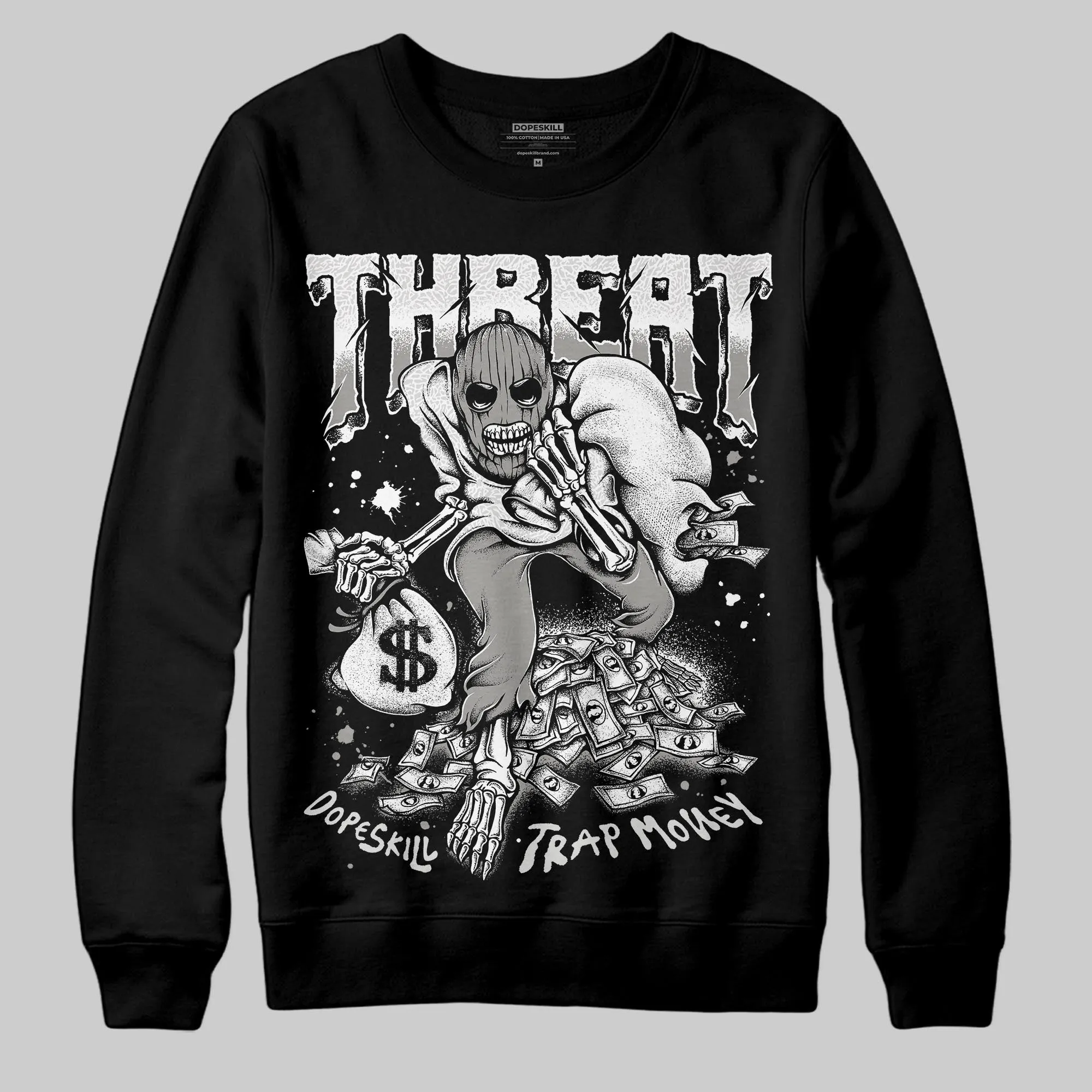 Pure Money 3s DopeSkill Sweatshirt Threat Graphic sold by DopeSkill