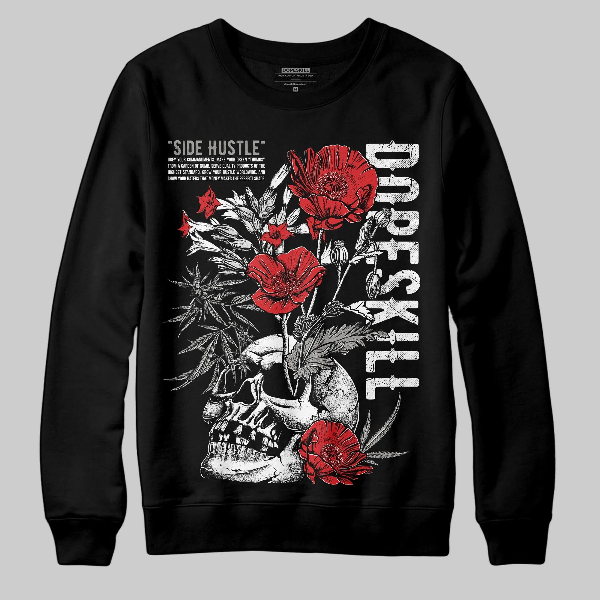 Pure Money 3s DopeSkill Sweatshirt Side Hustle Graphic sold by DopeSkill