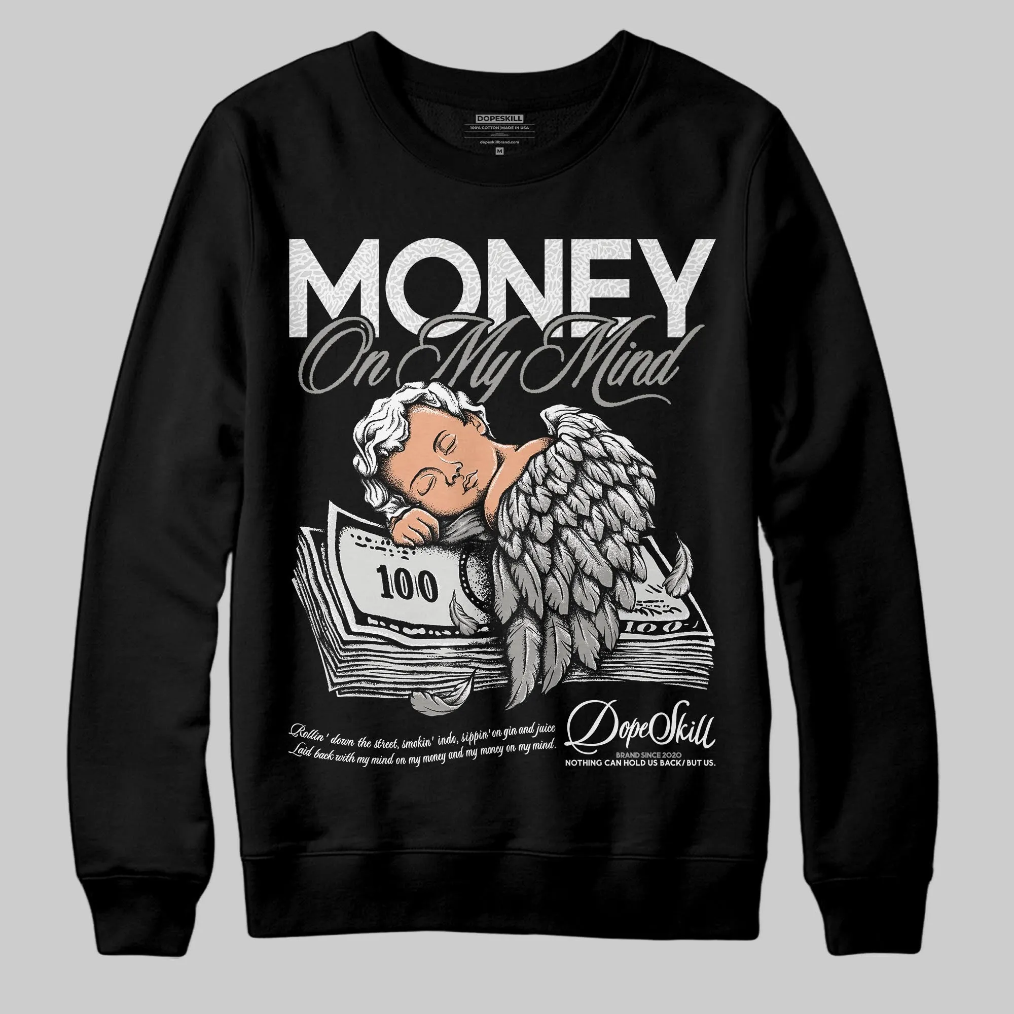 Pure Money 3s DopeSkill Sweatshirt MOMM Graphic sold by DopeSkill