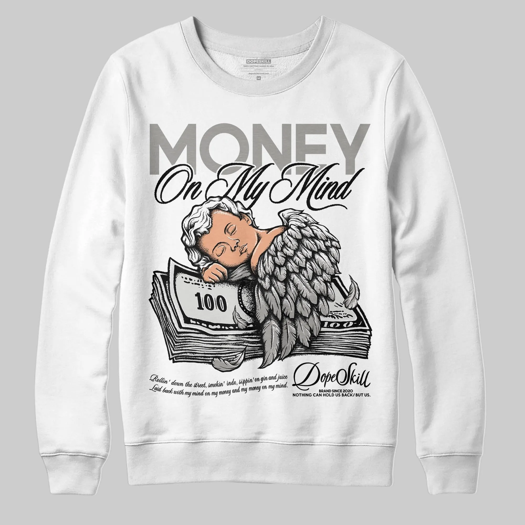Pure Money 3s DopeSkill Sweatshirt MOMM Graphic sold by DopeSkill product image thumbnail 2