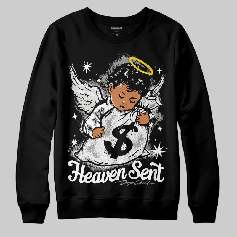 Pure Money 3s DopeSkill Sweatshirt Heaven Sent Graphic made by DopeSkill