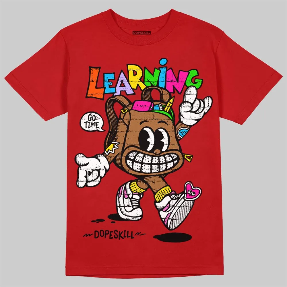 Red Collection DopeSkill T-Shirt Learning Graphic sold by DopeSkill product image thumbnail 3