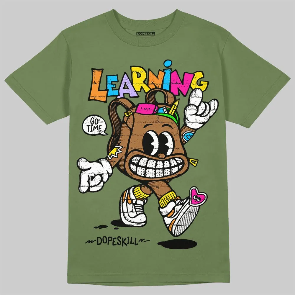 Olive Collection DopeSkill T-Shirt Learning Graphic sold by DopeSkill product image thumbnail 3