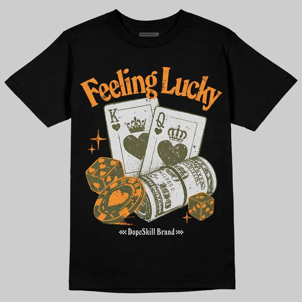 Olive 5s DopeSkill T-Shirt Feeling Lucky Graphic sold by DopeSkill product image thumbnail 2