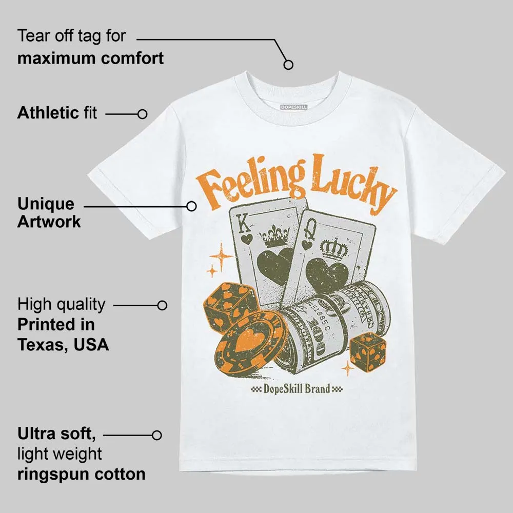 Olive 5s DopeSkill T-Shirt Feeling Lucky Graphic sold by DopeSkill product image thumbnail 3