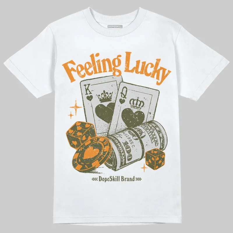 Olive 5s DopeSkill T-Shirt Feeling Lucky Graphic sold by DopeSkill