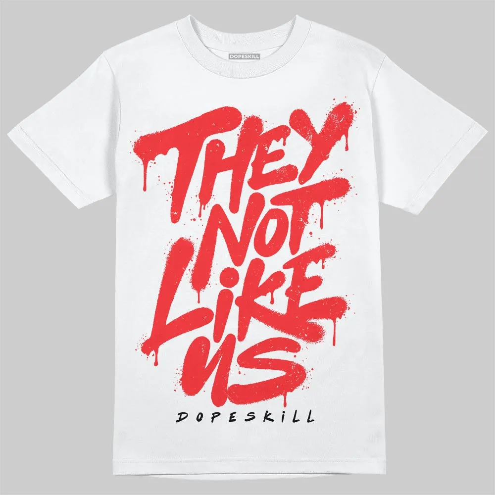 Cherry 11s DopeSkill T-Shirt They Not Like Us Graphic sold by DopeSkill