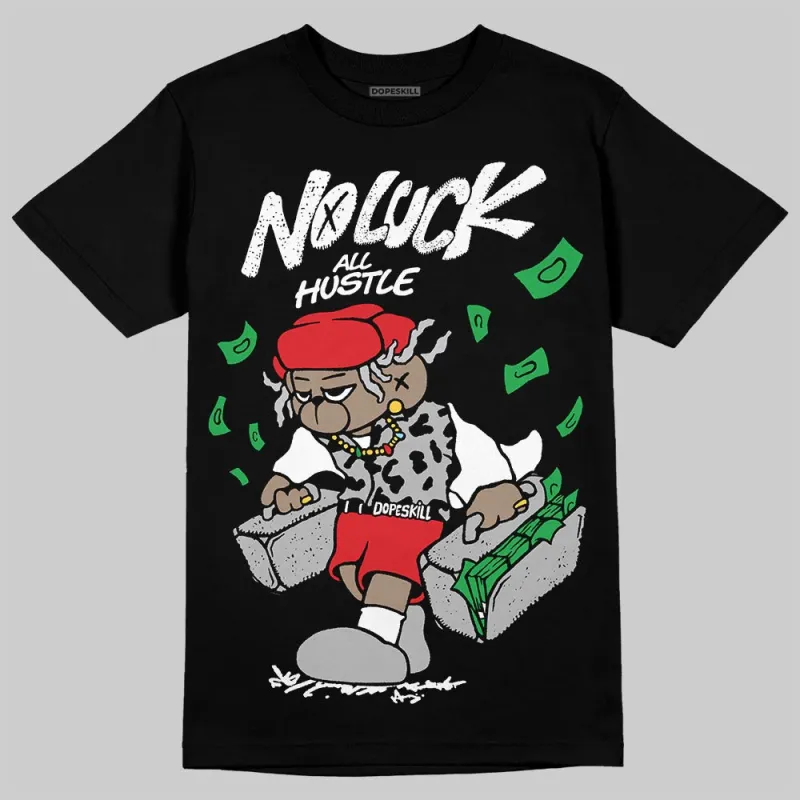 Dunk Panda White Black DopeSkill T-Shirt No Luck, All Hustle Graphic sold by DopeSkill