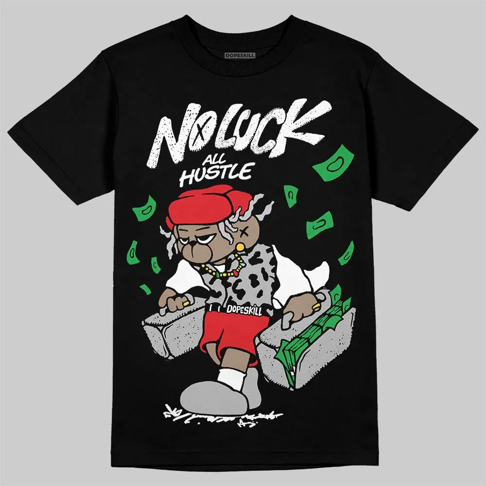Dunk Panda White Black DopeSkill T-Shirt No Luck, All Hustle Graphic sold by DopeSkill