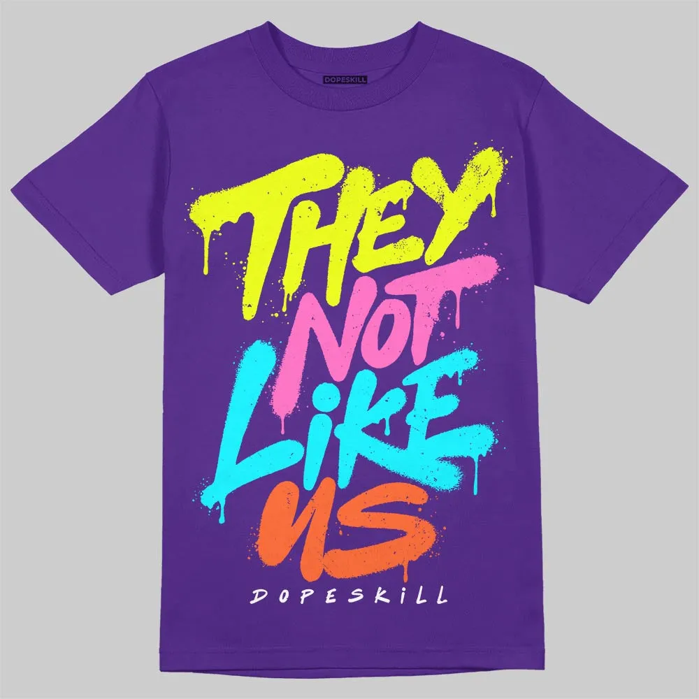 PURPLE Collection DopeSkill T-Shirt They Not Like Us Graphic sold by DopeSkill product image thumbnail 3