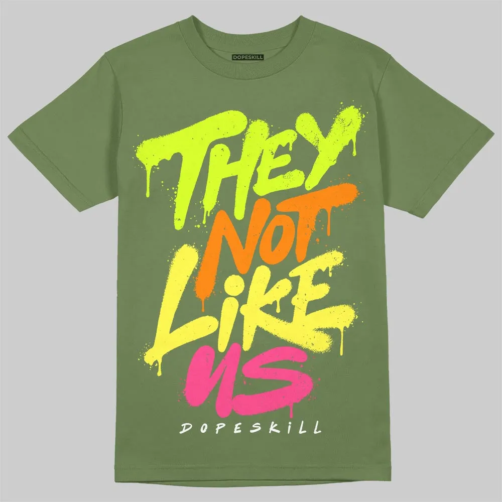 Olive Collection DopeSkill T-Shirt They Not Like Us Graphic sold by DopeSkill product image thumbnail 3