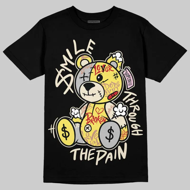 Gel-Nimbus 10.1 Banana DopeSkill T-Shirt Smile Through The Pain Graphic made by DopeSkill