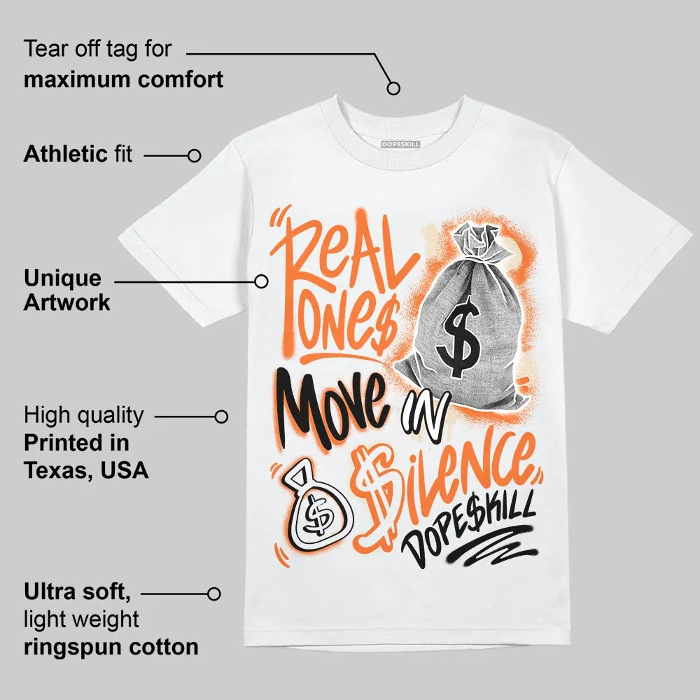 Starfish 3s DopeSkill T-Shirt Real Ones Move In Silence Graphic sold by DopeSkill product image thumbnail 3