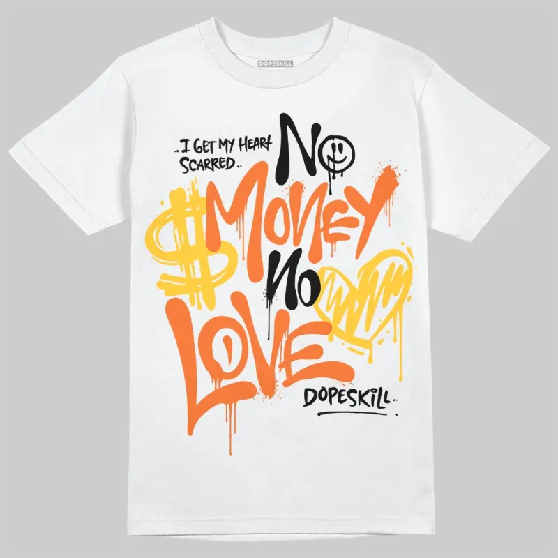 Starfish 3s DopeSkill T-Shirt No Money No Love Typo Graphic sold by DopeSkill