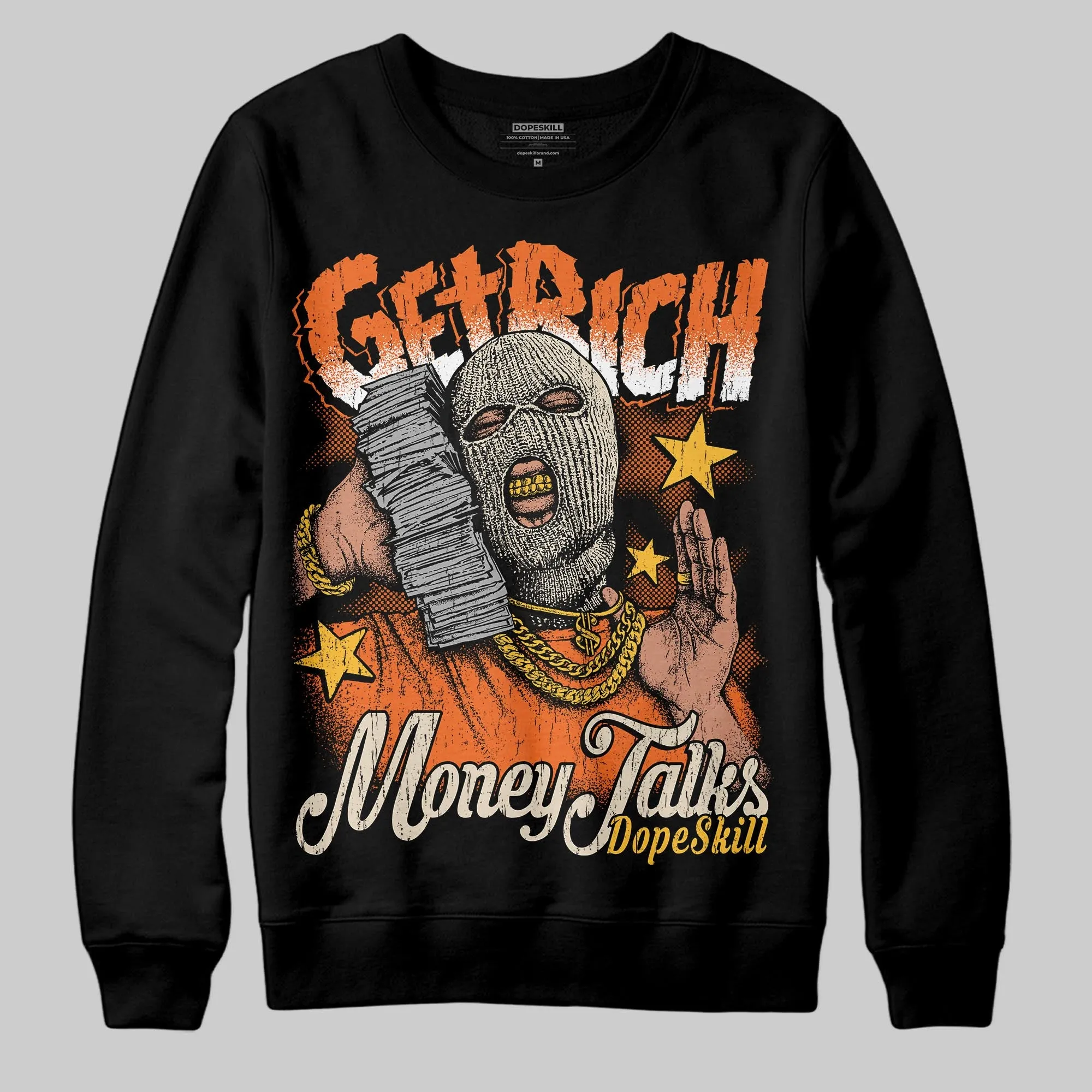 Starfish 3s DopeSkill Sweatshirt Get Rich Graphic sold by DopeSkill product image thumbnail 2