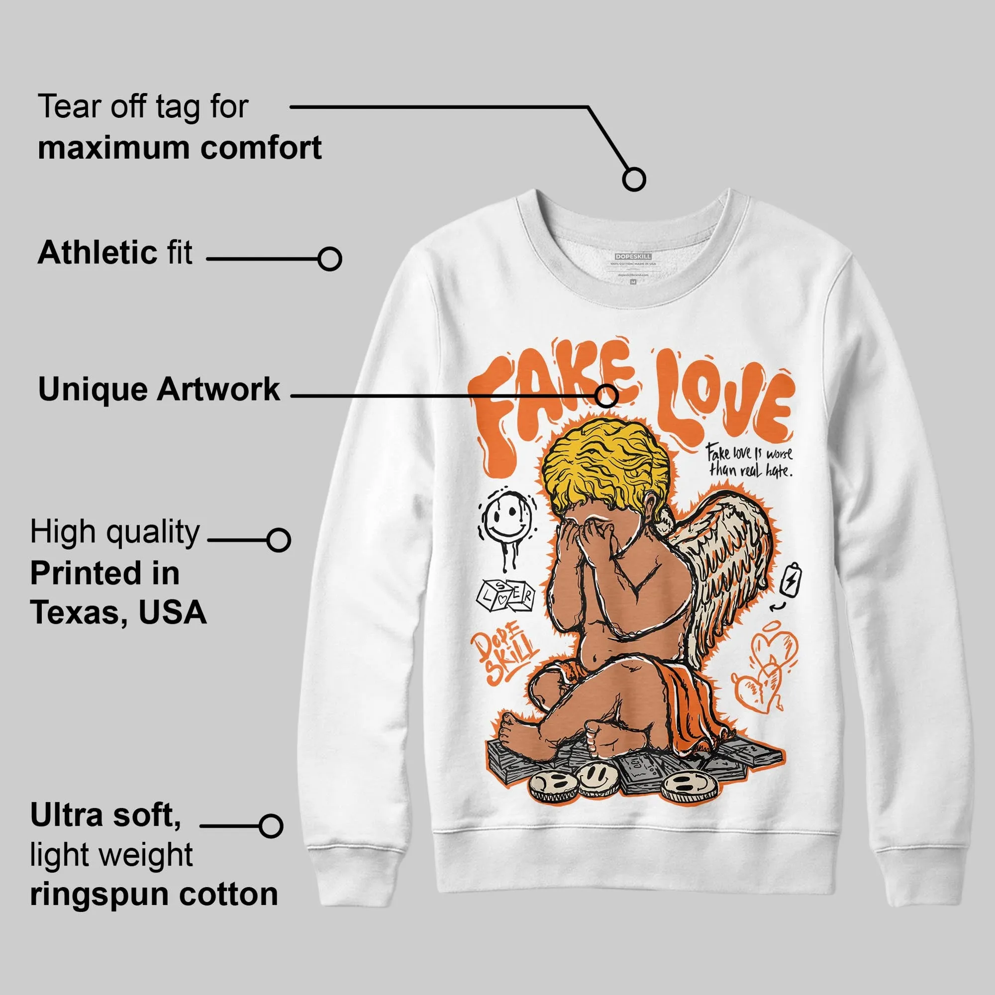 Starfish 3s DopeSkill Sweatshirt False Love Graphic sold by DopeSkill product image thumbnail 3