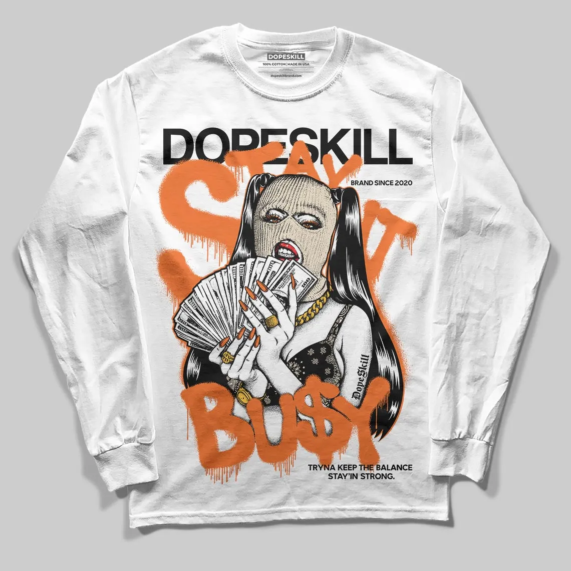 Starfish 3s DopeSkill Long Sleeve T-Shirt Stay It Busy Graphic sold by DopeSkill