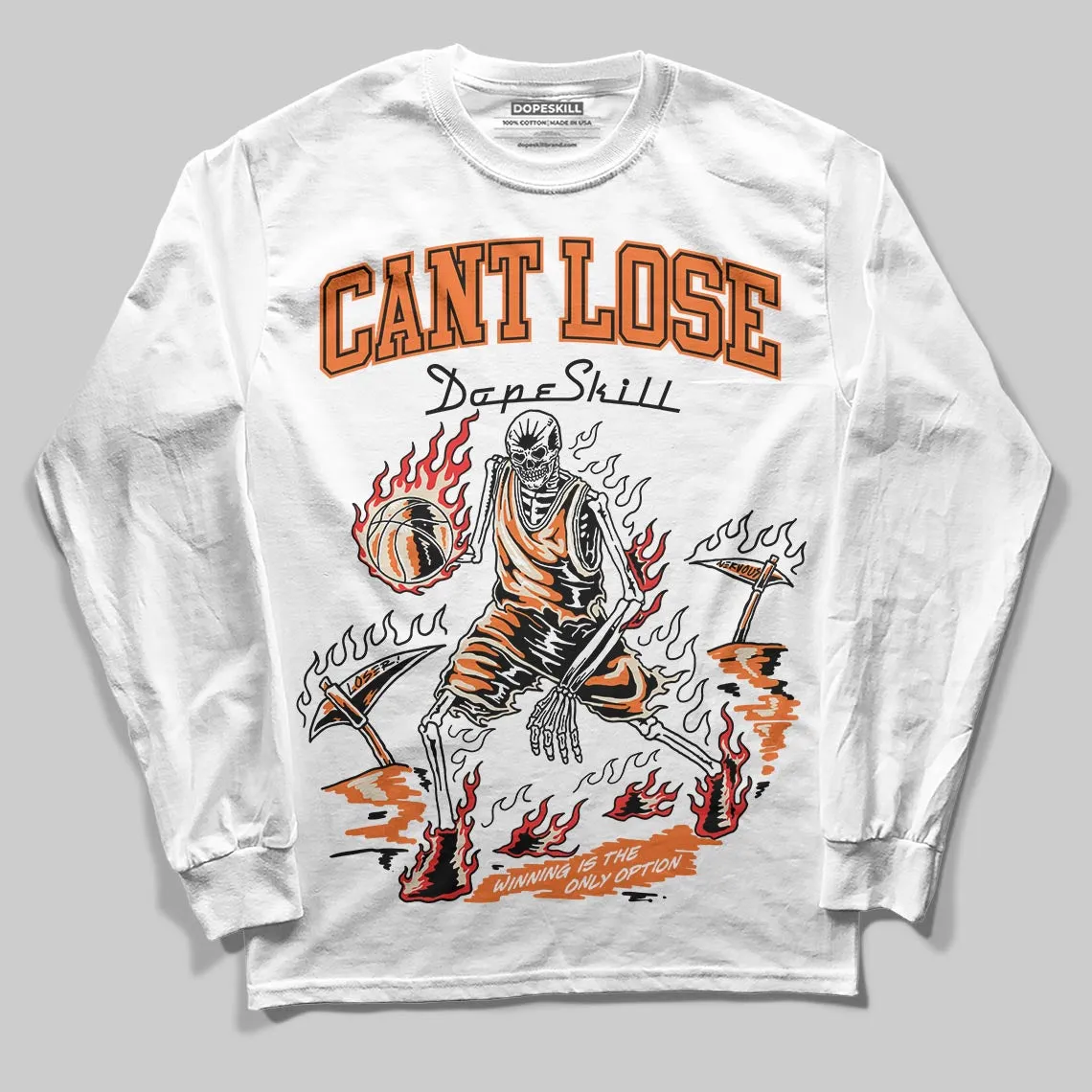 Starfish 3s DopeSkill Long Sleeve T-Shirt Cant Lose Graphic sold by DopeSkill